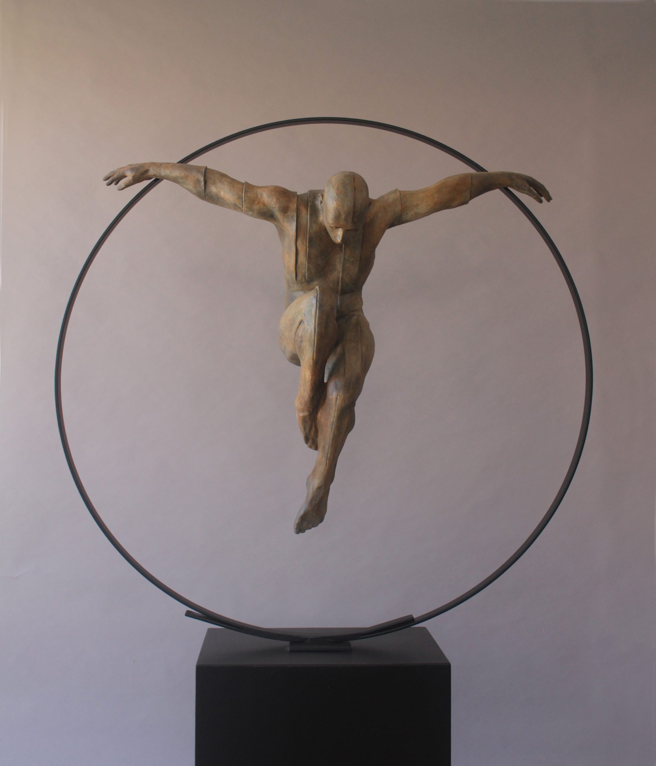 "Icarus" | 192x134x045 cm | Bronze/Ferro